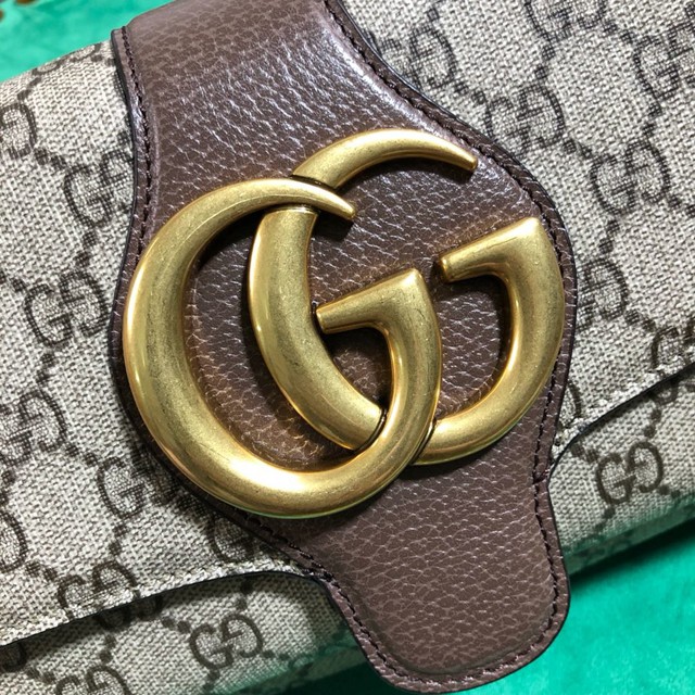 Gucci經典款女包 550129 古馳Arli系列 Gucci小號肩背包 古奇單肩斜挎包  gqy1835